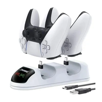 Dobe Charging Dock For PS5 Wireless Controller Charger - Tp5-0506 - White
